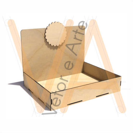 Caixa para Brownie