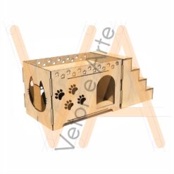 Casinha e Escadinha de Gato