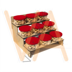 Alternative view of Expositor de Potinhos