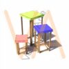 Trio de Mesas Decorativas - Quadradas
