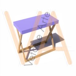 Mesa Desmontavel em X