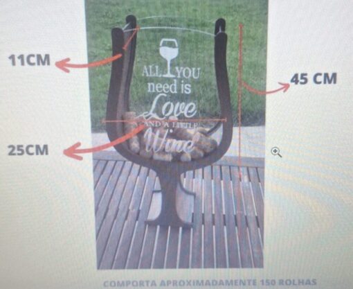 Taça Porta Rolhas G - Imagem 2