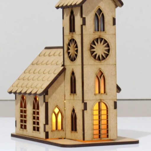Igreja Iluminada Vila 01 - Imagem 2