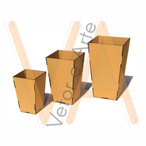 Trio Cachepôs