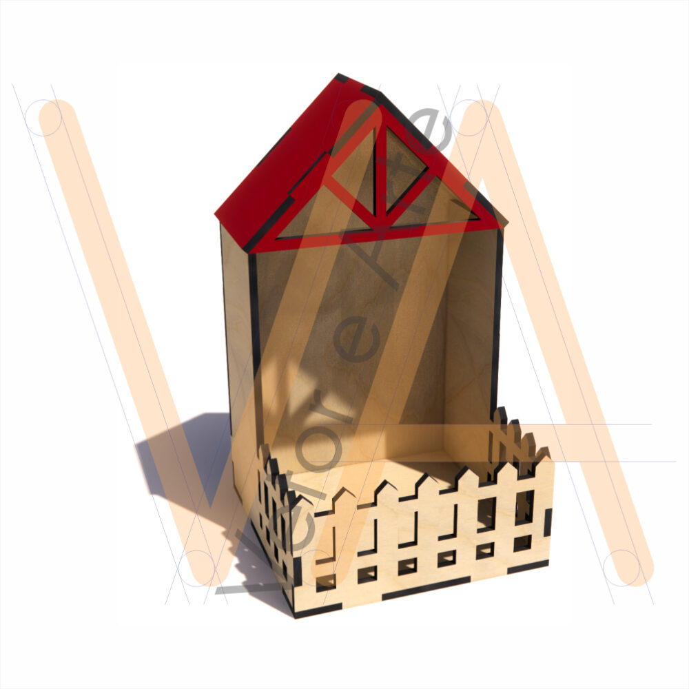 Casinha com Cerquinha Fazendinha